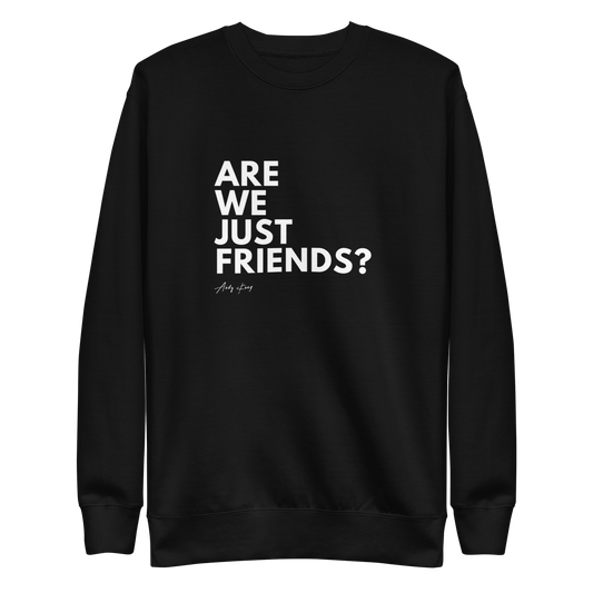 "The Question" Just Friends Pullover Sweatshirt